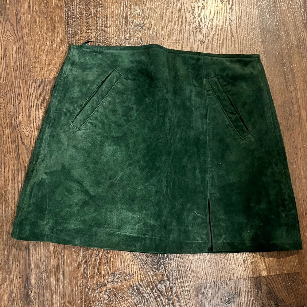 Blank NYC Suede Mini Skirt